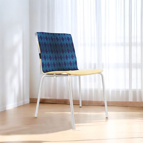 Housse de dossier de chaise en polyester pleine imp