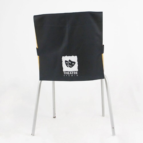 Housse de dossier de chaise en polyester pleine imp thumbnail 12