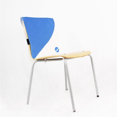Housse de dossier de chaise en polyester pleine imp thumbnail 7