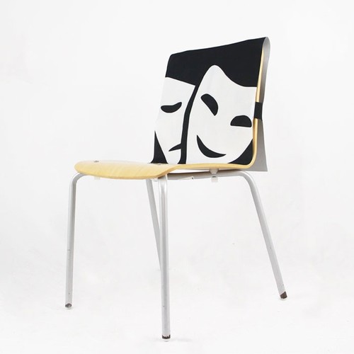 Housse de dossier de chaise en polyester pleine imp thumbnail 10