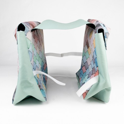 Porte bagage vélo - polyester full color thumbnail 9