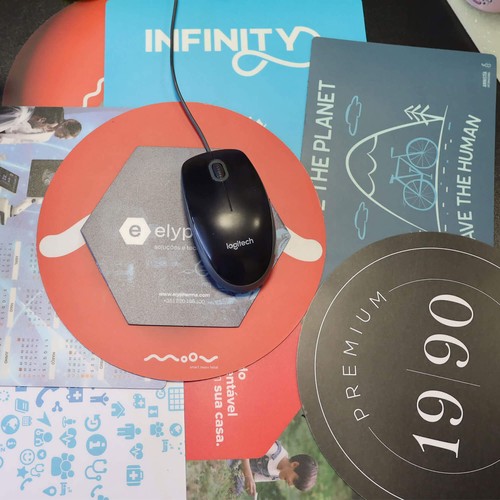 Tapis de souris sur-mesure 1 face 150x150 mm- full color thumbnail 7