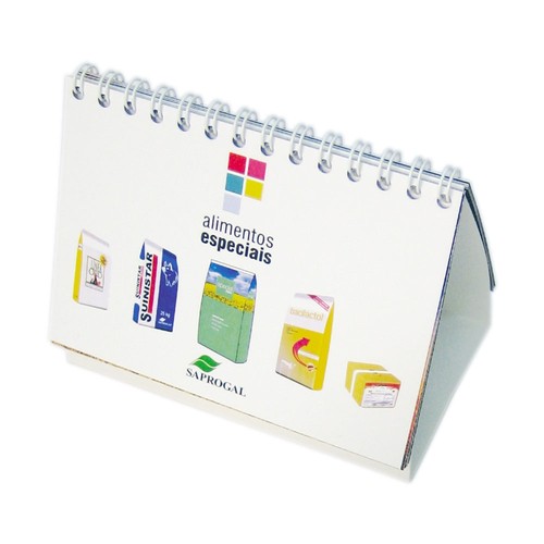 Calendrier chevalet spiral medium 13 feuilles - full color thumbnail 4