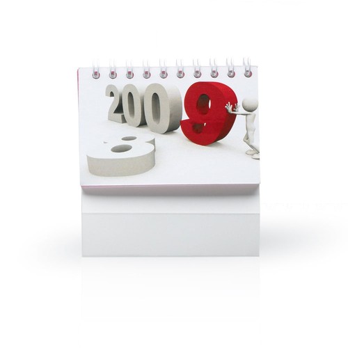 Calendrier chevalet spiral small 13 feuilles - full color thumbnail 4