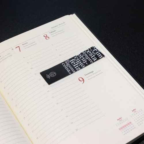 MARQUE PAGE MAGNETIQUE LARGE 2 FACES - FULL COLOR