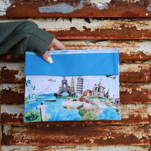 Porte-documents A5 - polyester- full color