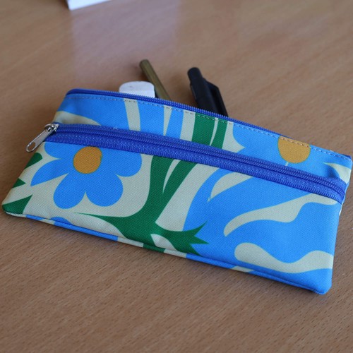 Étui avec double poche en polyester, impression quadrichromi thumbnail 7