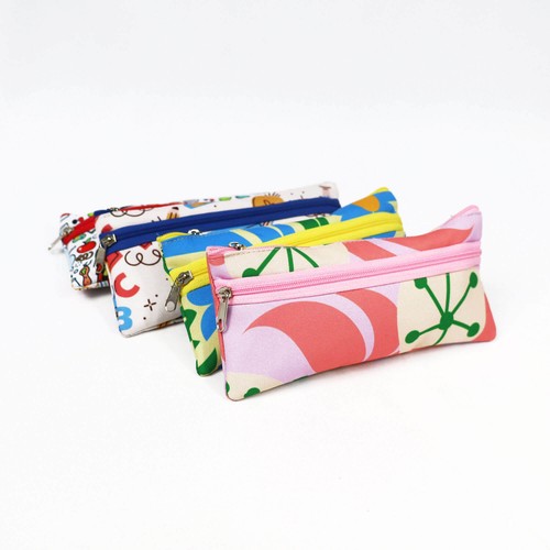 Trousse double poche en polyester RPET avec impression en qu thumbnail 6