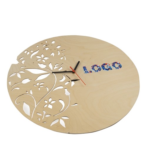 HORLOGE MURALE 45CM EN BOIS thumbnail 5