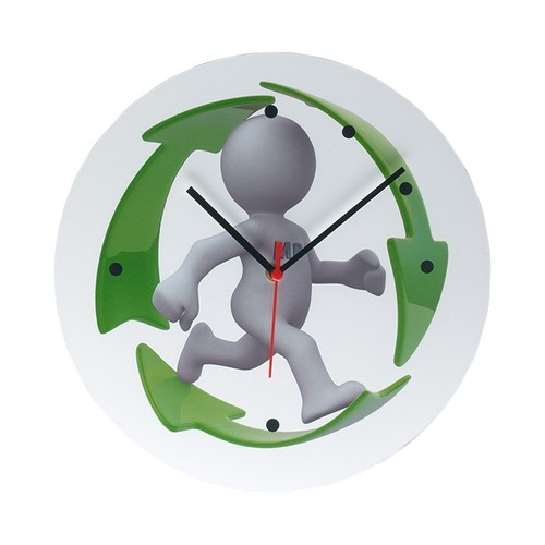 Horloge murale acrylique 1 face - full color thumbnail 5