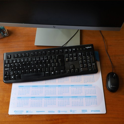 Sous mains sur-mesure termosoude 42x30 cm 1 face full color