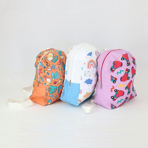 PETIT SAC À DOS EN COTON. PIM TOTAL thumbnail 5