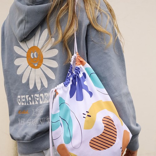 SAC TYPE SAC À DOS TAILLE A3 EN COTON. IMPRESSION TOTALE INC thumbnail 5