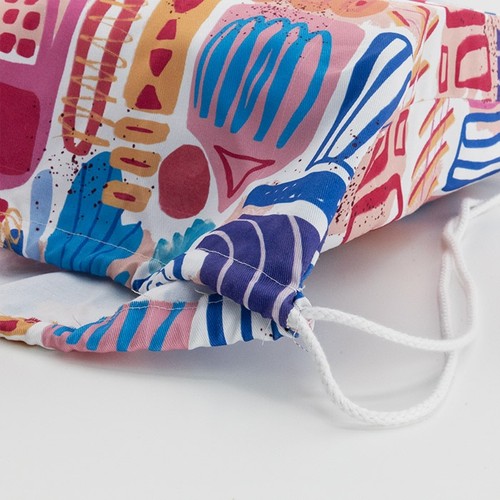 SAC TYPE SAC À DOS TAILLE A3 EN COTON. IMPRESSION TOTALE INC thumbnail 4