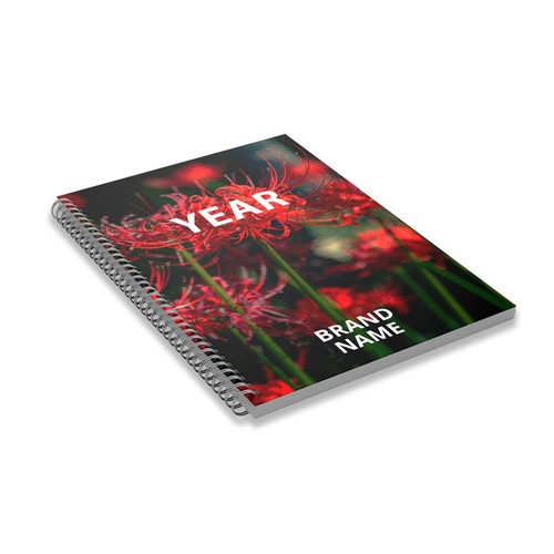 Agenda A5 recyclé spirale 4 couleurs couverture etNoyauN&b h thumbnail 8