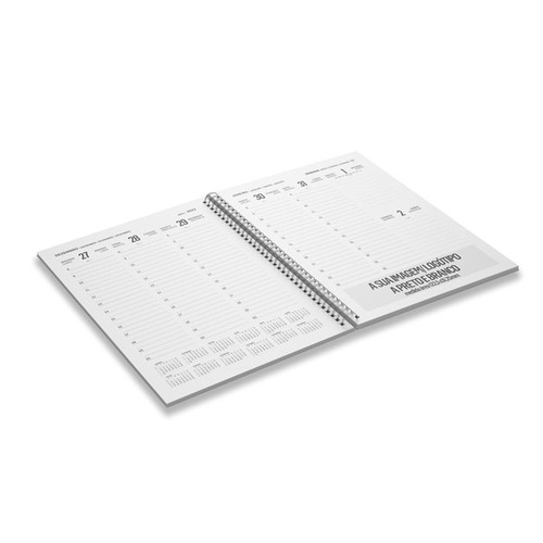 Agenda A5 recyclé spirale 4 couleurs couverture etNoyauN&b h thumbnail 5