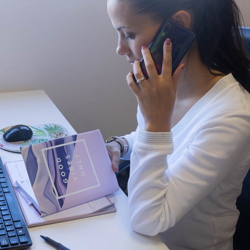 Agenda/cahier/couverture de livre en polyester RPET avec imp