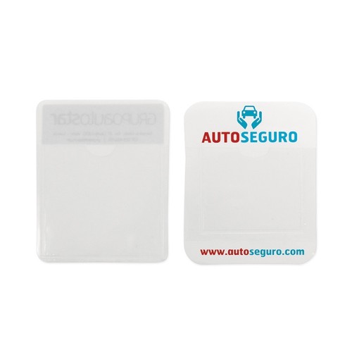 Porte vignette 6,5x5,5cm - sans impression