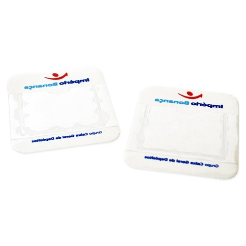 Porte vignette 6,5x5,5cm - sans impression thumbnail 6