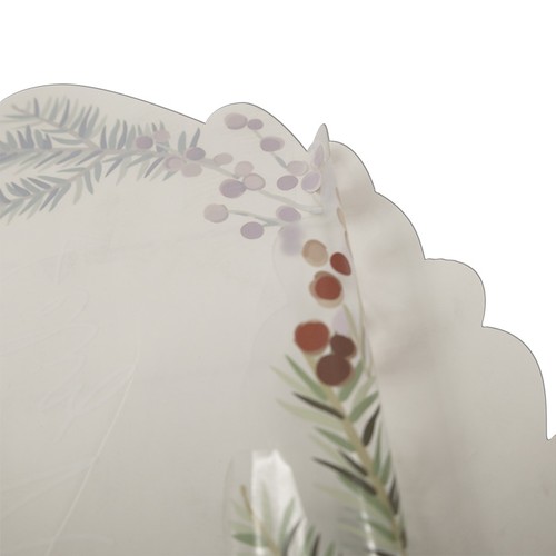 Autocollant vinyle transp. Avec blanc 20x20cm carré ou rond thumbnail 4