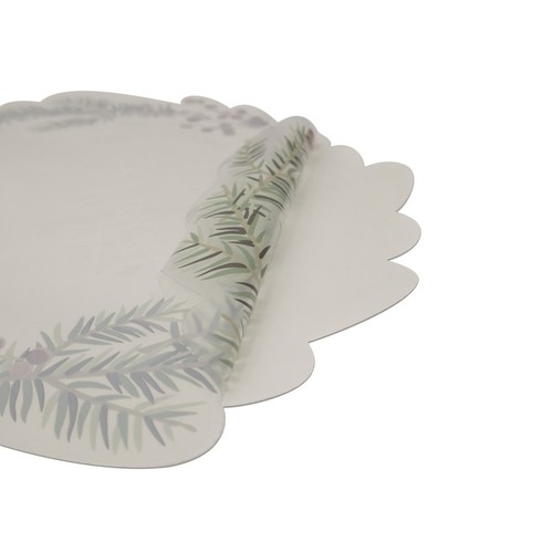 Autocollant vinyle transp. Avec rond blanc 30x30cm thumbnail 5