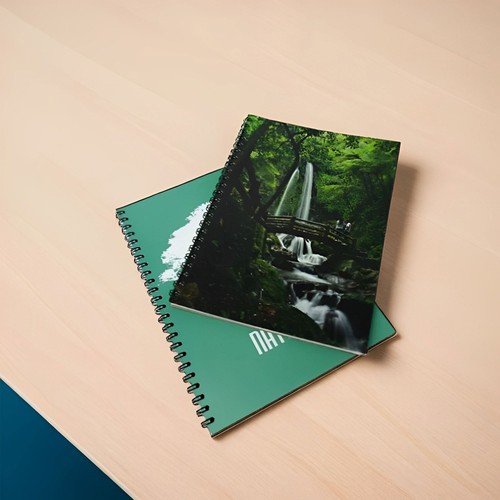 Bloc spirale en spirale A5 lisse 4 faces 50 recyclé