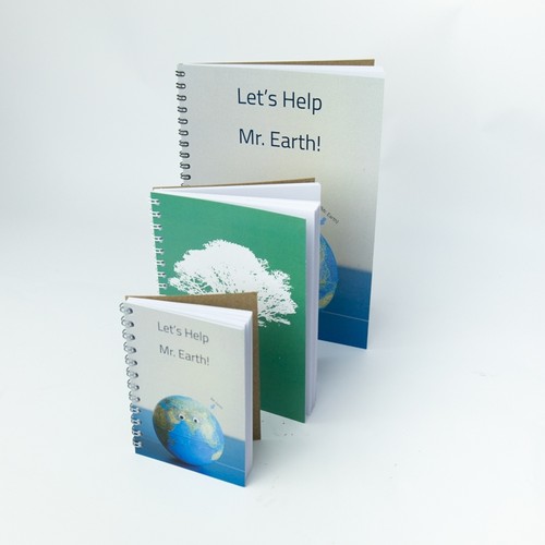 Bloc spirale en spirale A5 lisse 4 faces 50 recyclé thumbnail 7