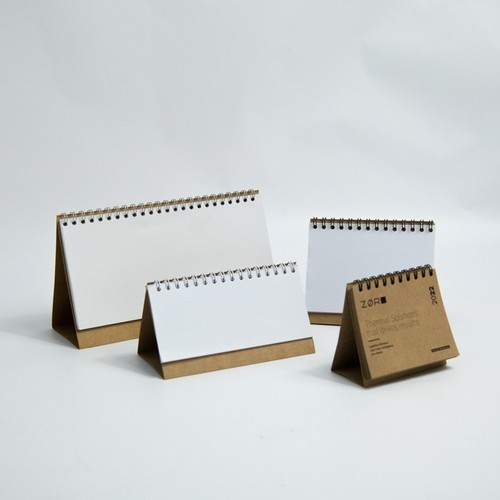 grand calendrier de bureau en spirale recyclé 13 feuilles me thumbnail 6