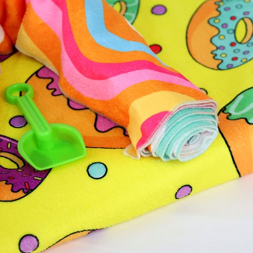 SERVIETTE DE PLAGE 160X75CM POLYESTER IMPRIMÉ QUADRICHROME thumbnail 5