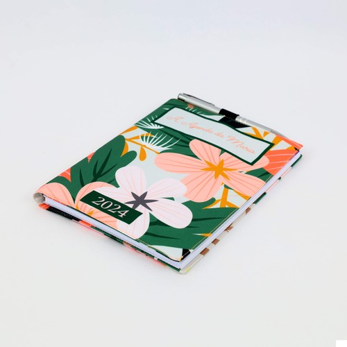 BLOC-NOTES A5 AVEC COUVERTURE POLYESTER AVEC IMPRESSION QUAD thumbnail 9