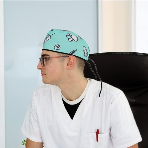 Bonnet professionnel de santé en polyester.imp quadricromie thumbnail 9