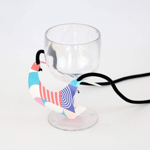 CORDON PORTE-GOBELET EN PP IMP QUADRICHROME thumbnail 4