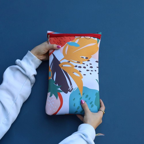 HOUSSE DE TABLETTE en NÉOPRÈNE, imp. quadricromie