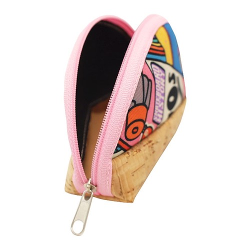 MINI SAC POLYESTER ET LIÈGE IMPRIMÉ TOUT COULEUR thumbnail 4