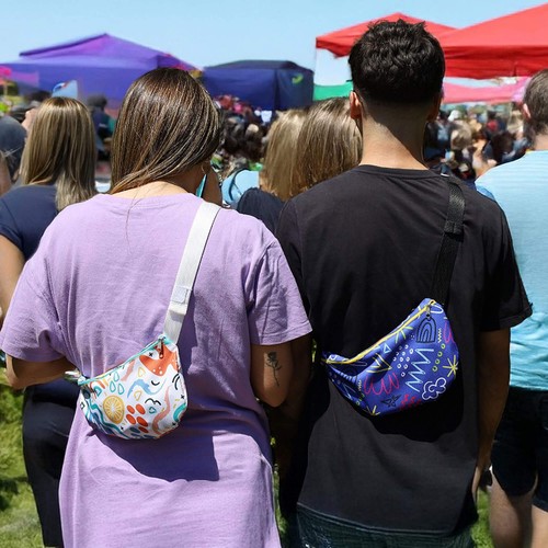 Sac banane ajustable imp en quadrichromie