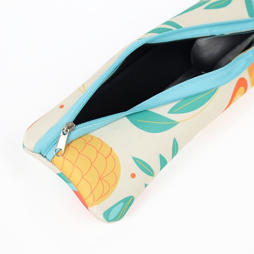 Sac de rangement pour couverts ou étui en néoprène,imp quad thumbnail 6