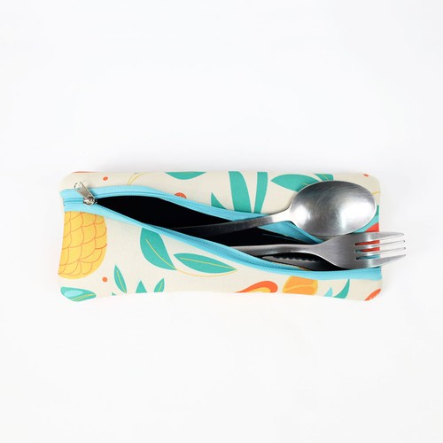 Sac de rangement pour couverts ou étui en néoprène,imp quad thumbnail 7