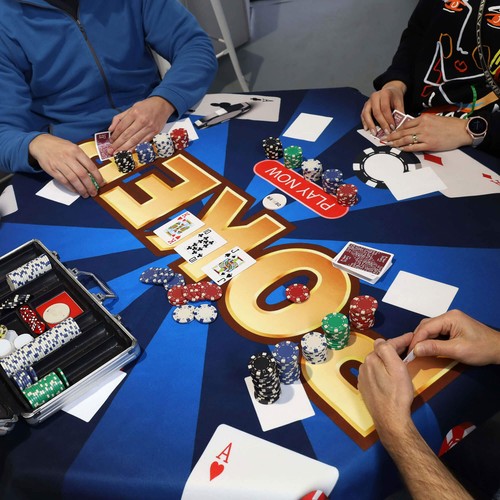 Table de poker, imp quadricromie