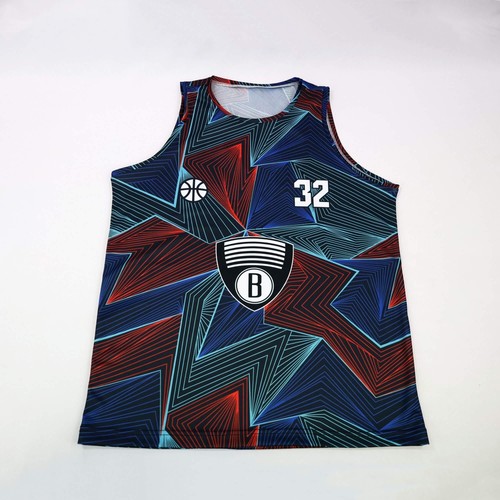 TOOP T-SHIRT DE BASKET-BALL UNISEXE PERSONNALISÉ thumbnail 4