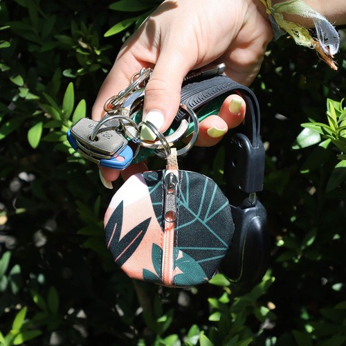 PORTE-MONNAIE RONDE EN RPET PERSONNALISABLE