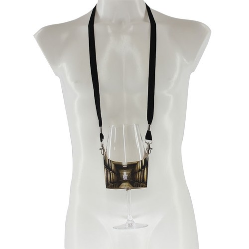 GRAND PORTE-GOBELET EN RPET PERSONNALISABLE AVEC LONGE thumbnail 8