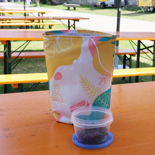 BOÎTE À LUNCH THERMIQUE EN RPET PERSONNALISABLE