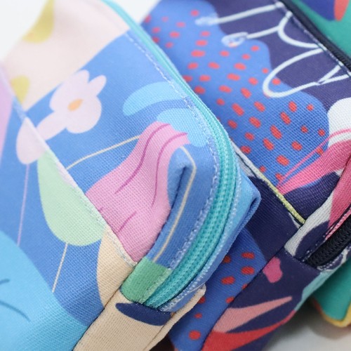 PORTE-MONNAIE BASE EN COTON POUR CARTES/MONNAIE PERSONNALISA thumbnail 6