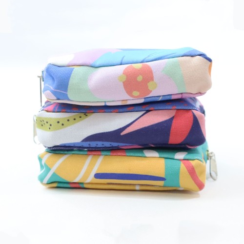 PORTE-MONNAIE BASE EN COTON POUR CARTES/MONNAIE PERSONNALISA thumbnail 4