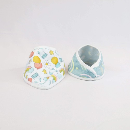 Bavoir de Bébé en Tissu Éponge impression totale thumbnail 5