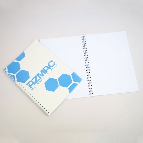 Bloc-notes à Anneaux A5 avec Couverture en Carton Laminé Pee thumbnail 4