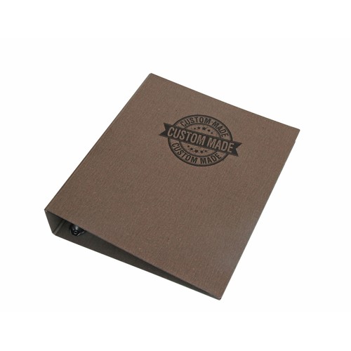 Ringbook Nature-Art, DIN A4, custom-made, made of 100% waste paper