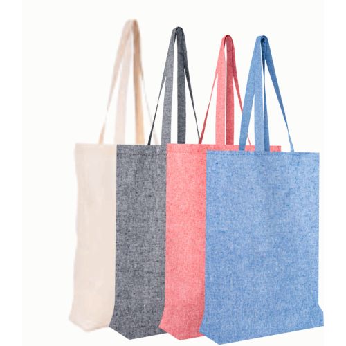 BOLSA DE ALGODÓN RECICLADO TEÑIDO