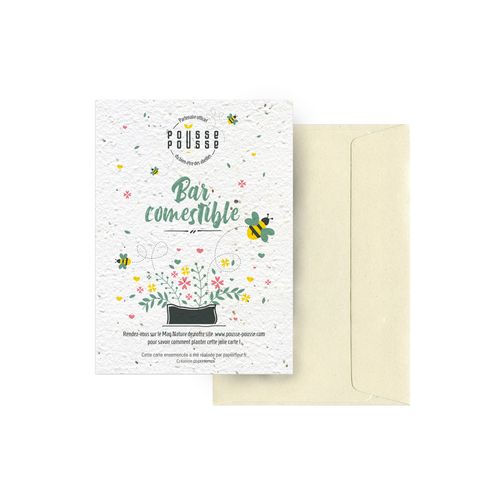 Carte à Planter Personnalisée - 2