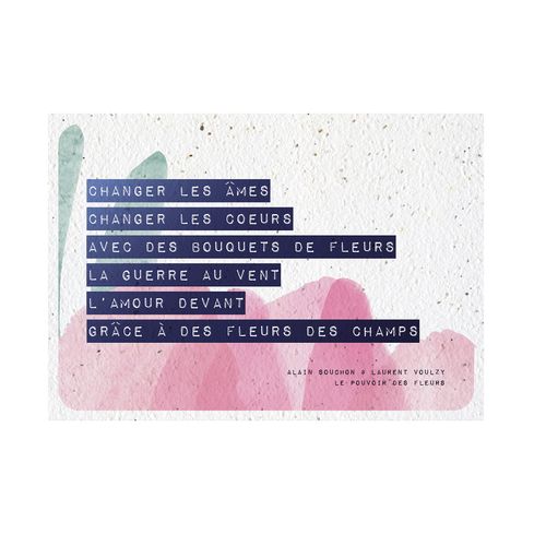 Carte à Planter Personnalisée - 5